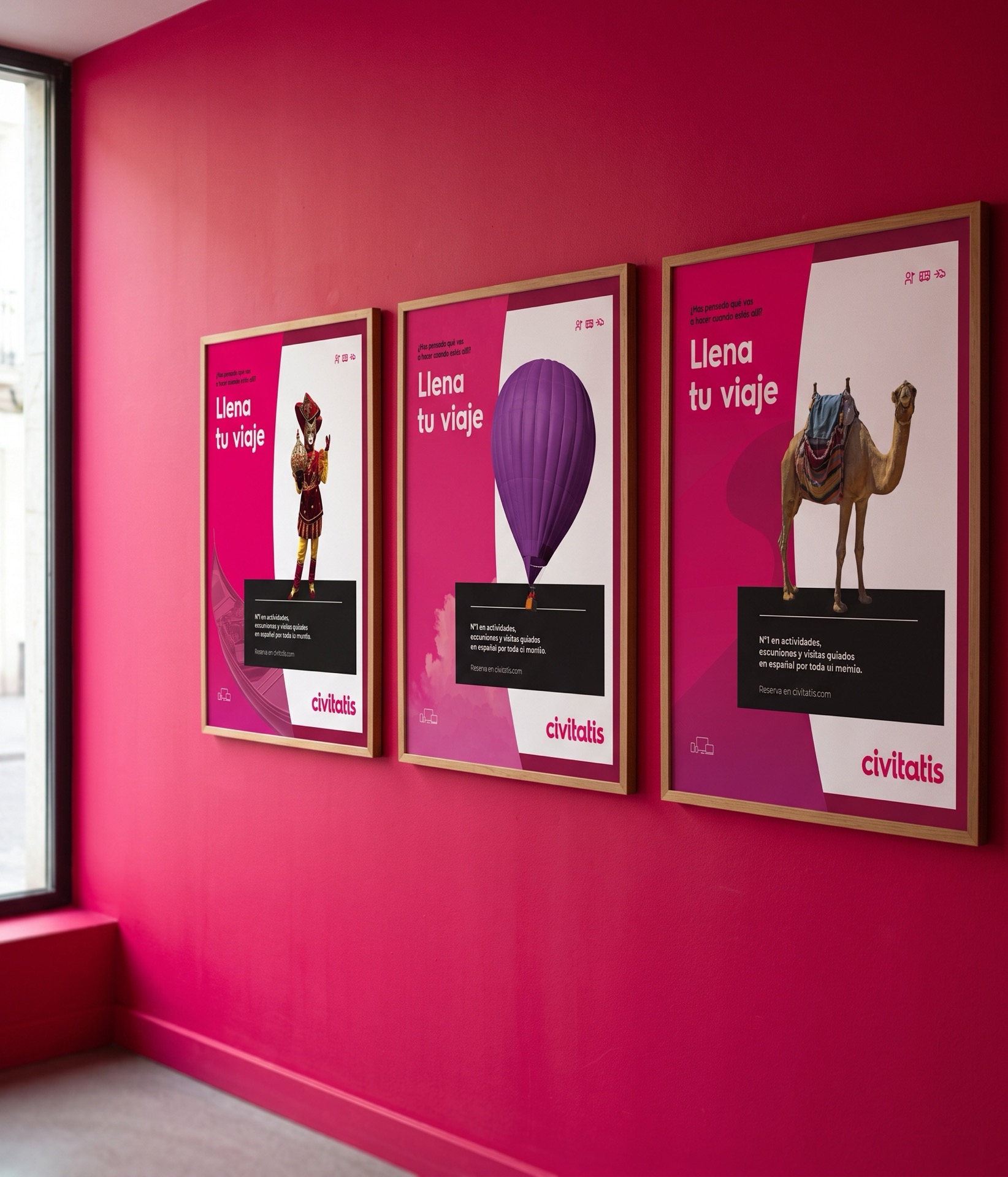 Civitatis · revista ad — Llena tu viaje, carteles