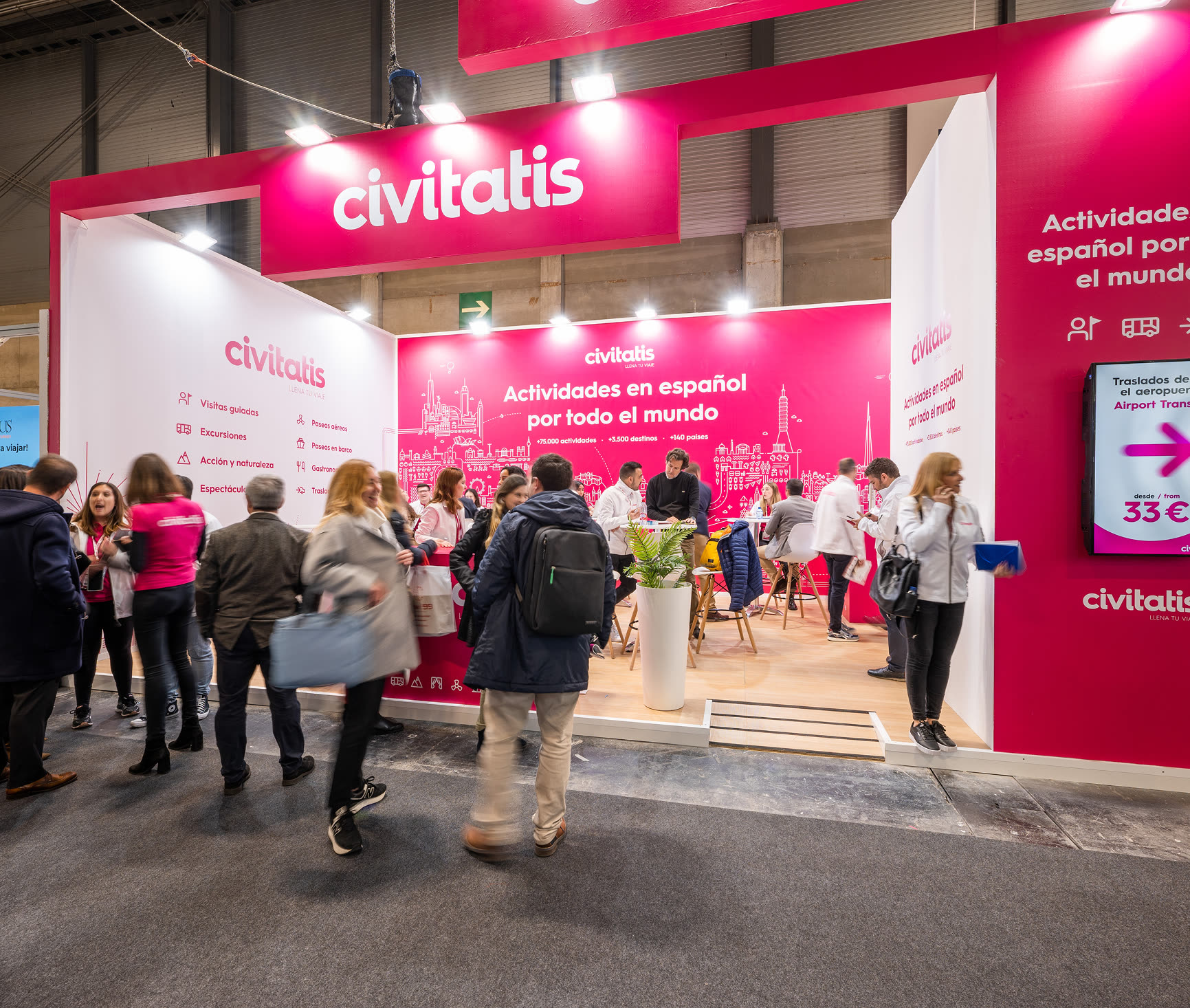 Fitur — Civitatis booth